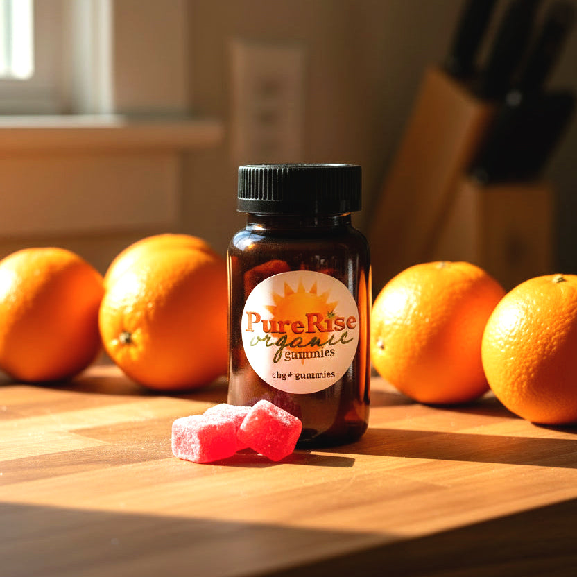 PureRise daytime focus gummy 5ct SAMPLE