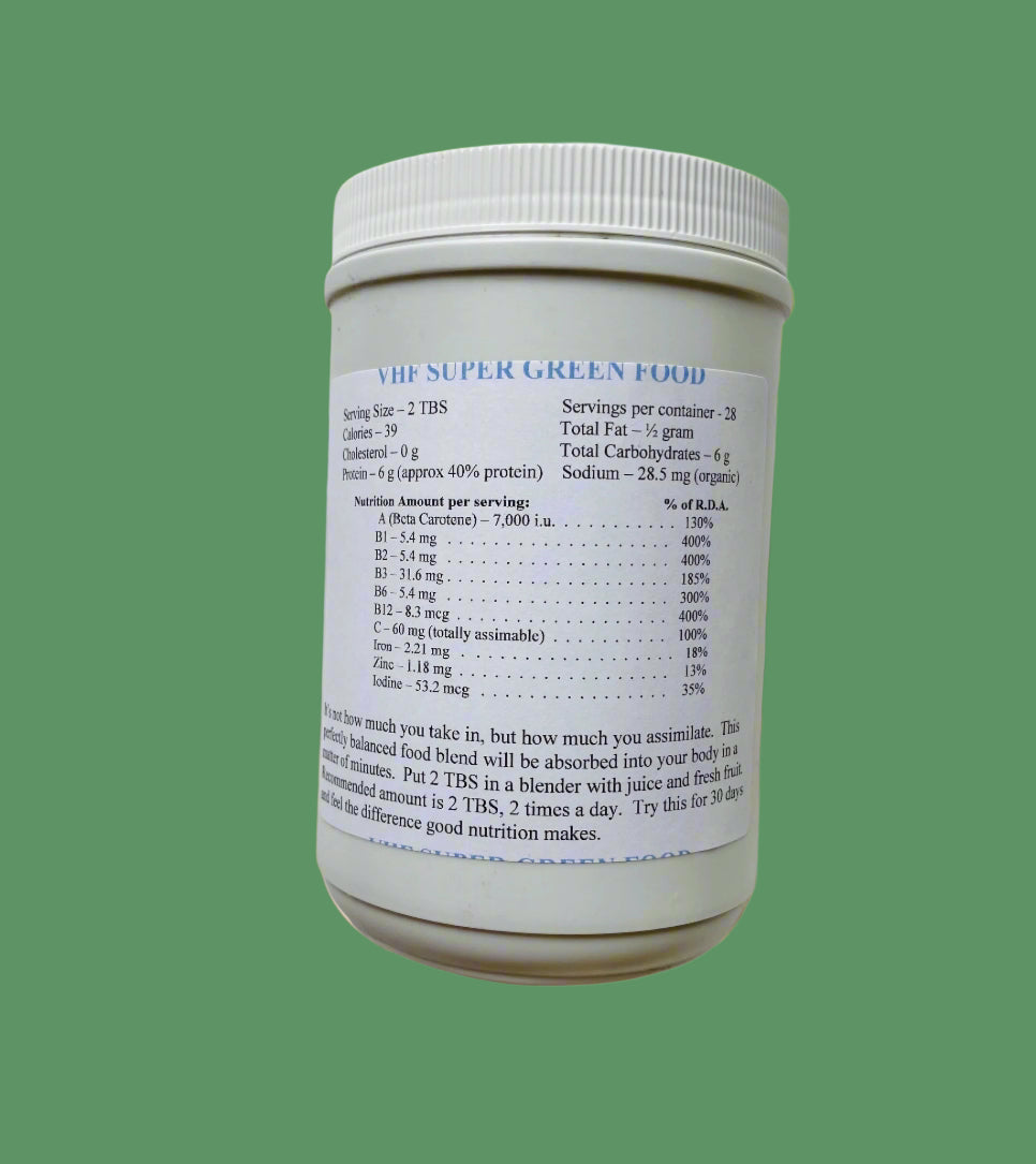 Super Greenfood energy